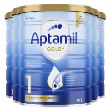 【新西兰直邮】Nutricia爱他美 Aptamil 金装1段奶粉3/6桶
